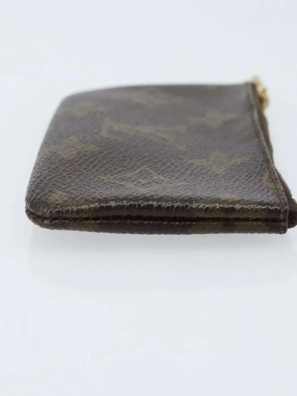 LOUIS VUITTON Monogram Pochette Cles Coin Purse M62650 LV Auth LNZ174